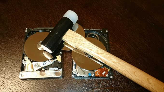 ハードティスク③