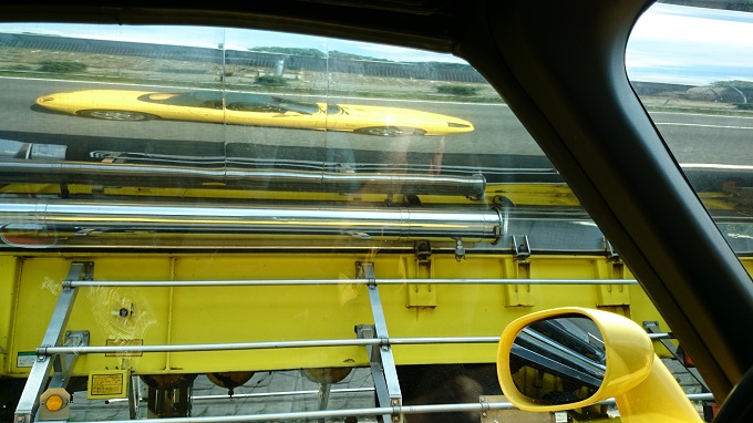 バルケッタタンクローリー側方