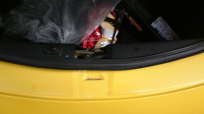 バルケッタトランク補修後