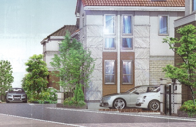 分譲住宅チラシ