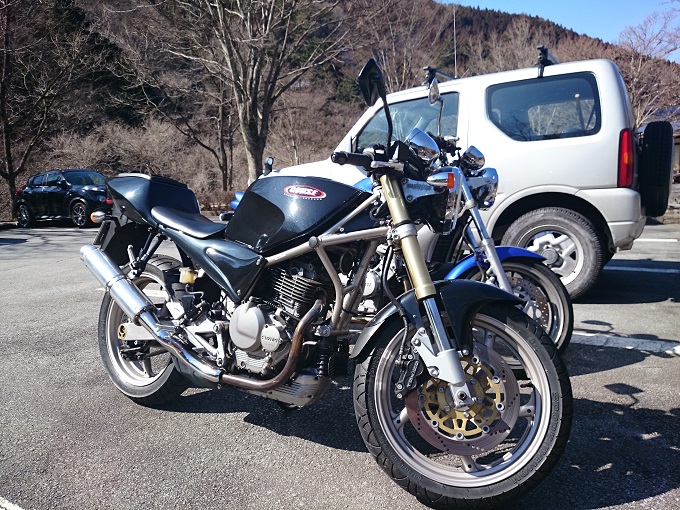 3.4km地点山のふるさと村にて