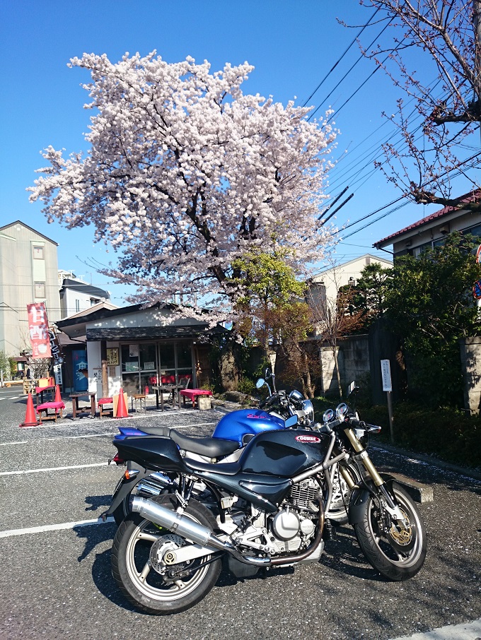 成田山川越別院の駐車場にて