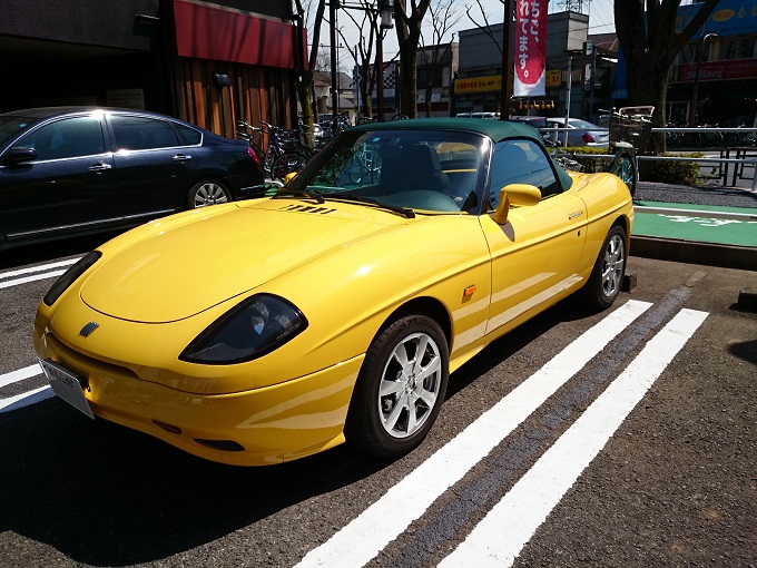 車検終了直後のバルケッタ