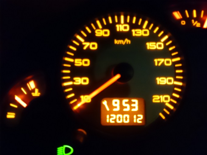 プジョー106S16オドメーター