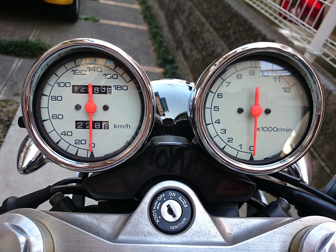 本日の走行距離228.8km