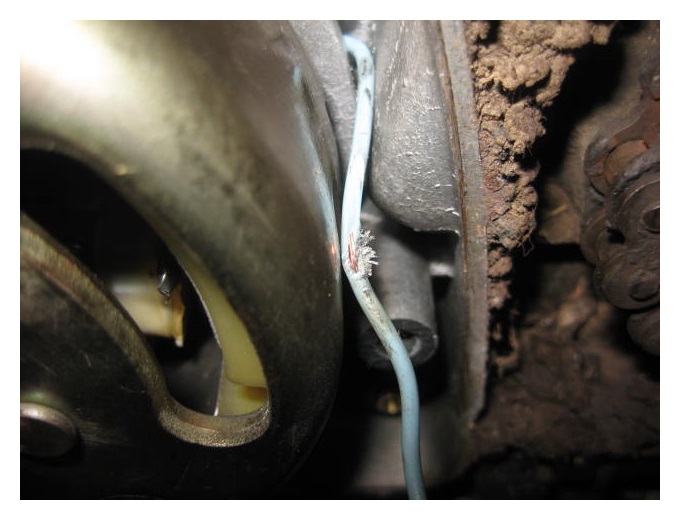 目視による配線点検