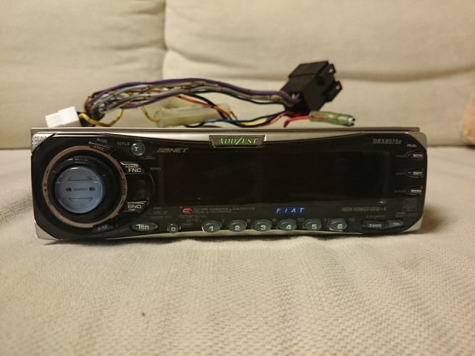 バルケッタ純正ヘッドユニット②