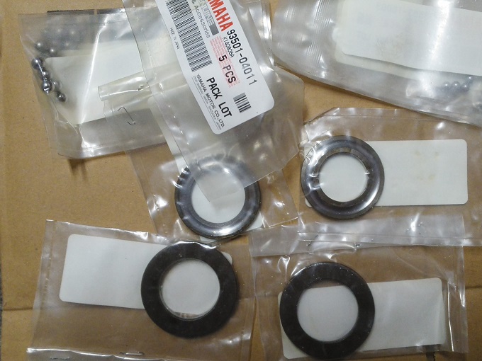 DT50ステム、ボールレース、カバー、ボール