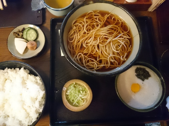 高尾山にてお蕎麦を頂く