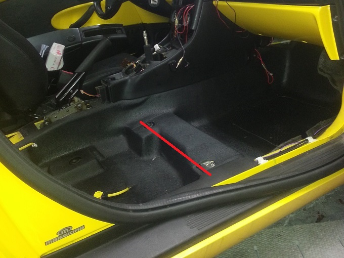 シートメンバー位置