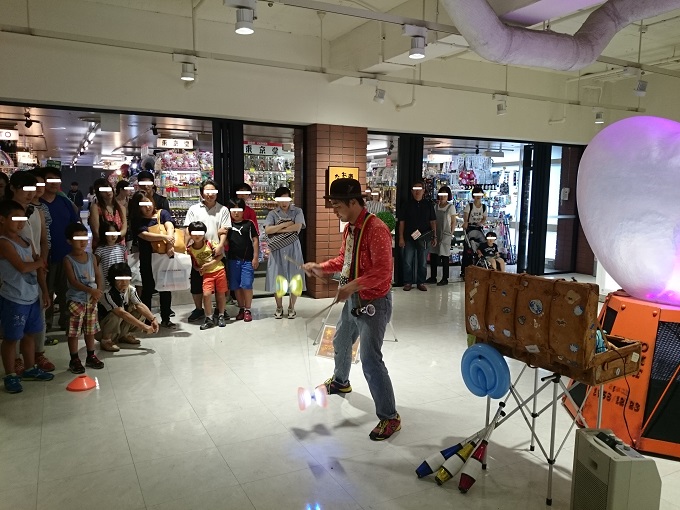 パフォーマンス中