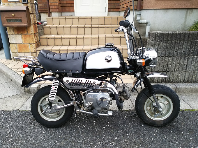 ホンダ 12Vゴリラ（Z50J-W） フロントフォークオーバーホール 